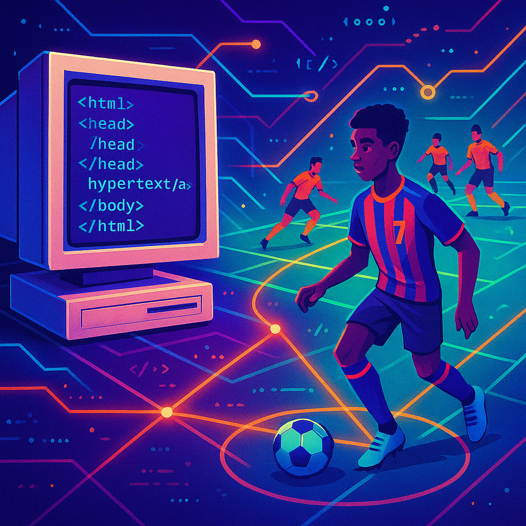 La primera web mai feta… i com el futbol ens ho recorda cada diumenge